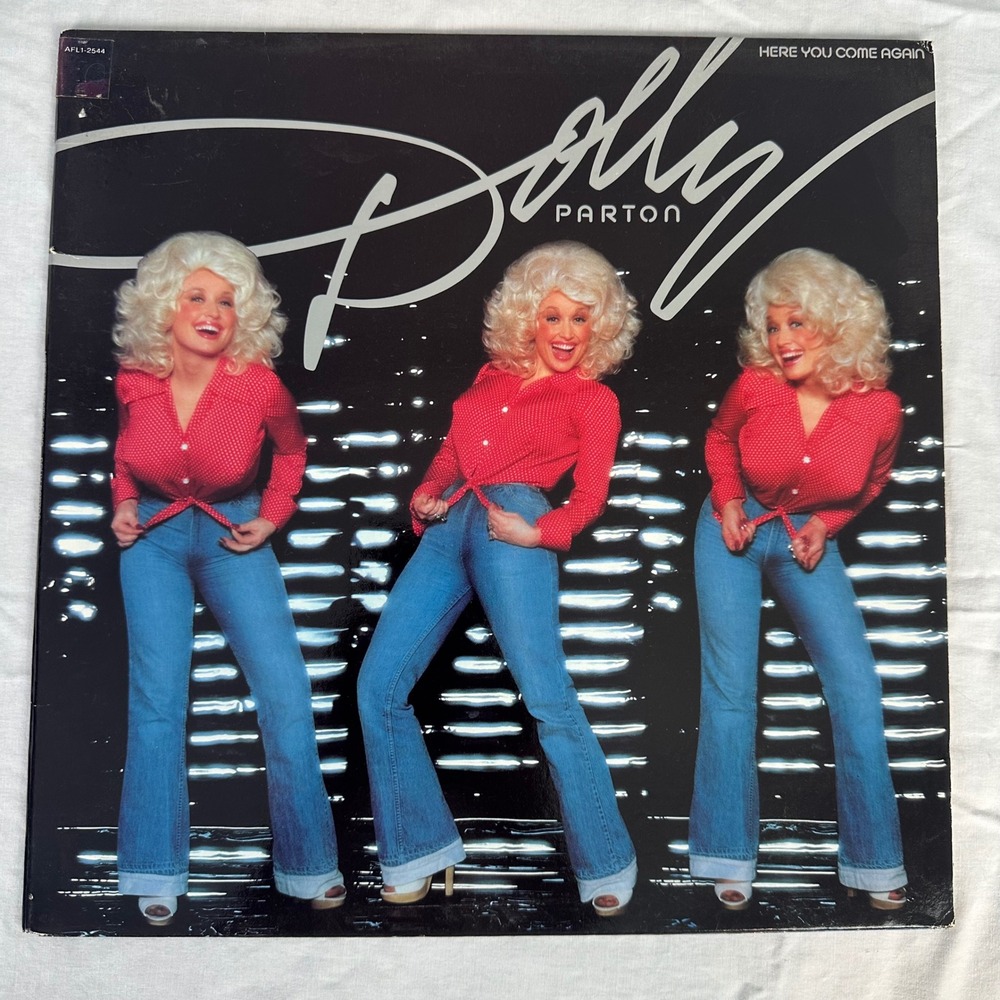 Dolly Parton Here You Come Again 1977 Vinyl LP RCA APL1-2544 Gatefold